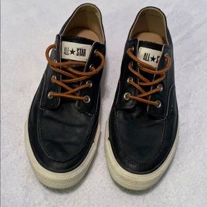 Converse All Star (Black Leather)
